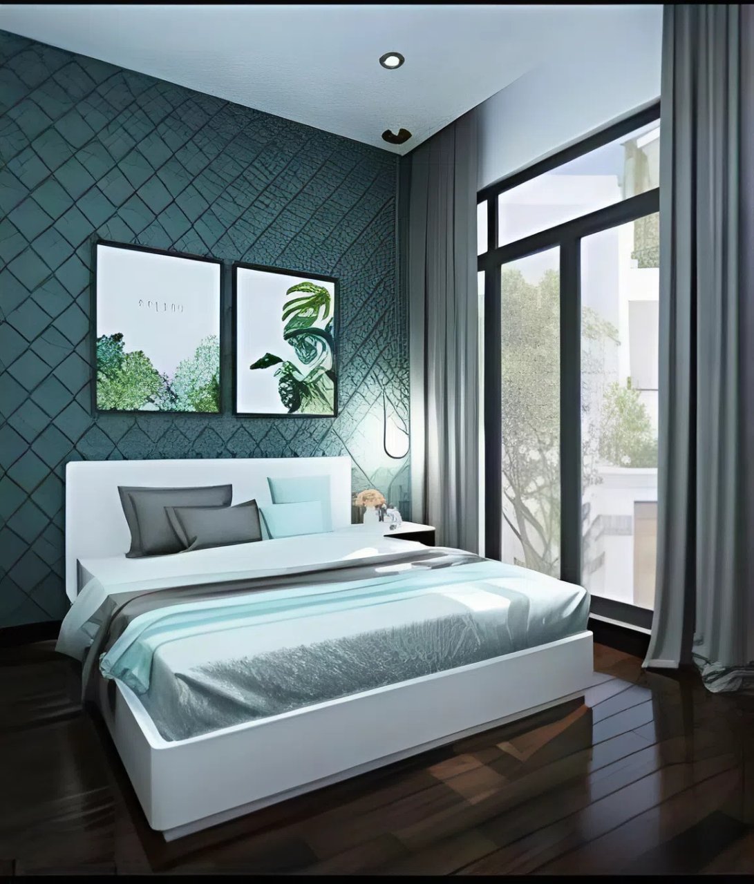Nhà mới 3 tầng Vuông 105m2 – Thạnh Lộc 37 Q12 - Ảnh 4